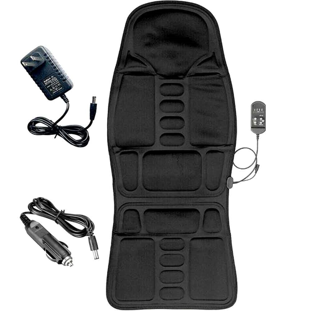 Heated Massage Seat Cushion for Desk Chair and Car with Shiatsu Vibration and Remote Control - Image 2