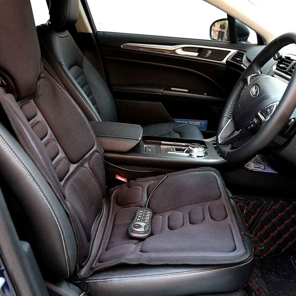 Heated Massage Seat Cushion for Desk Chair and Car with Shiatsu Vibration and Remote Control - Image 3