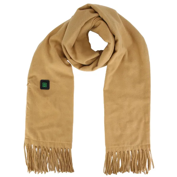 Heated Scarf and Neck Wrap with USB Power Fleece Fabric Three Temperature Settings Wool - Image 5