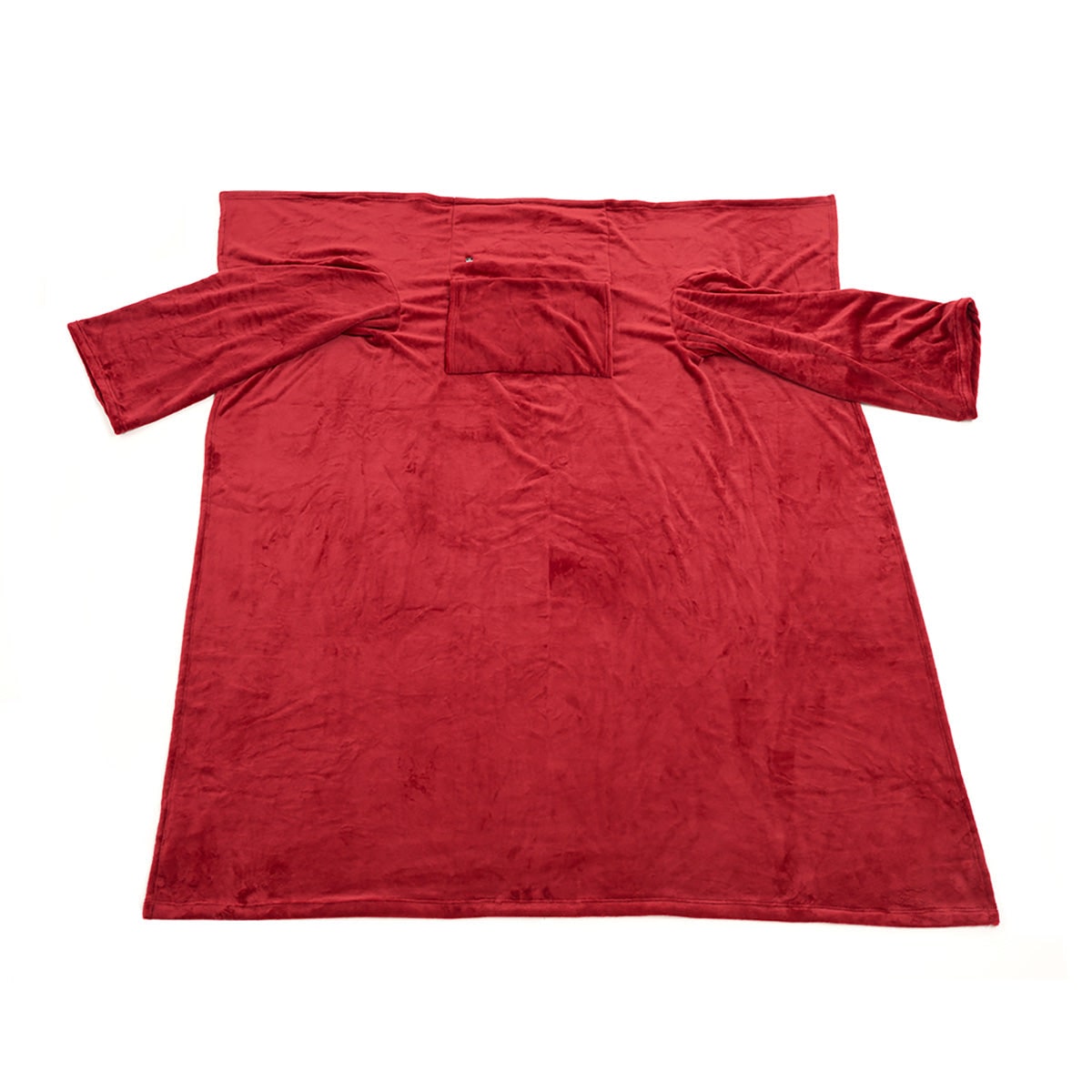 Heated Wearable Blanket with Sleeves and Chest Heating Panel Energy Efficient Electric Throw - Image 2