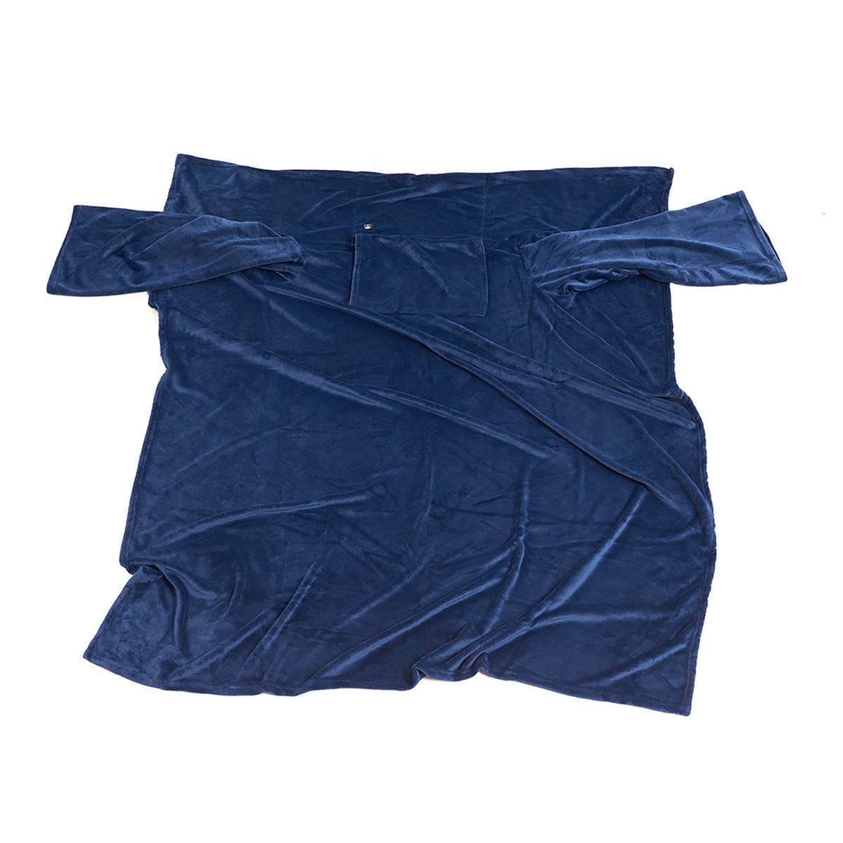 Heated Wearable Blanket with Sleeves and Chest Heating Panel Energy Efficient Electric Throw - Image 5