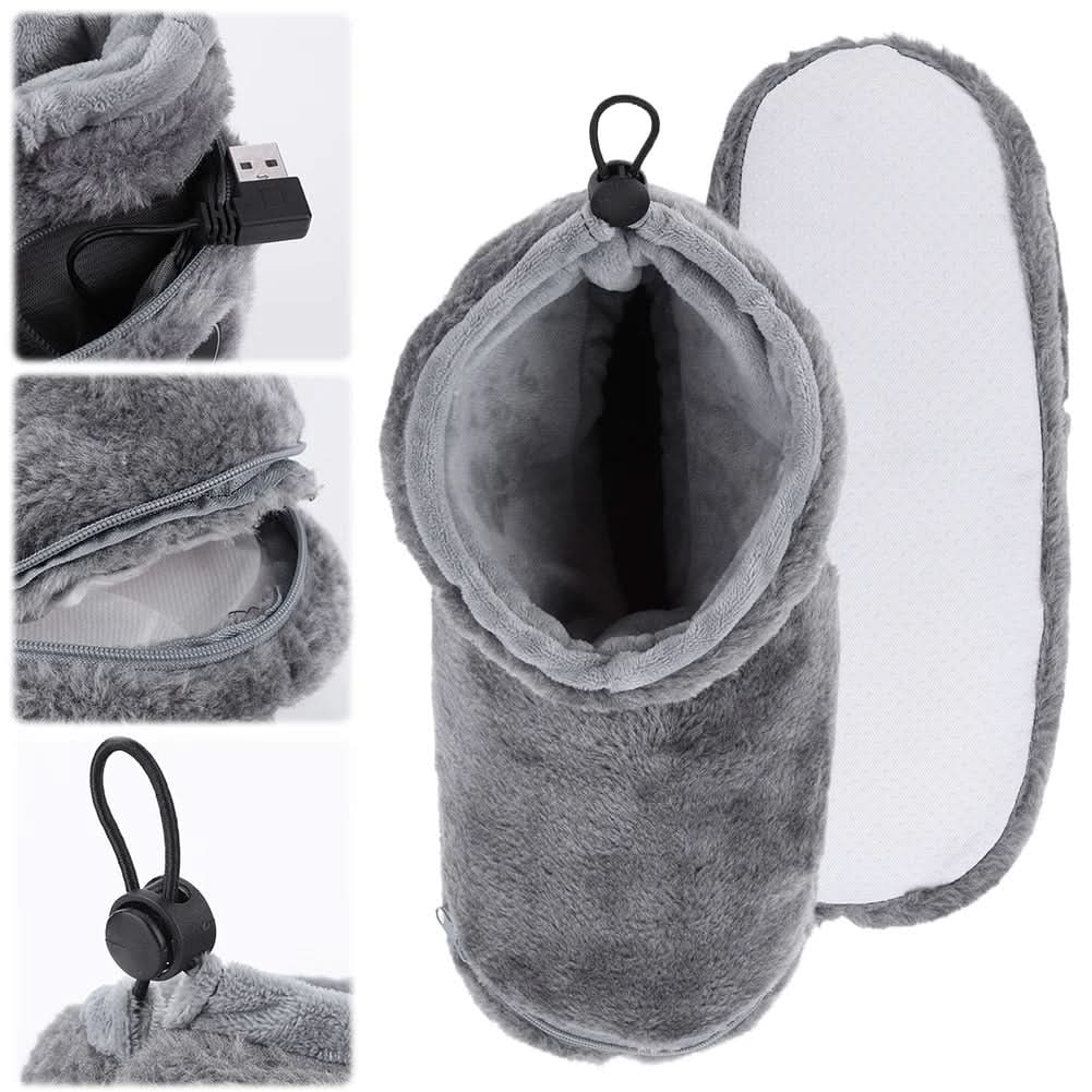 Heated Winter Slippers for and with USB Warming Plush Bootie and Arch Support - Image 9