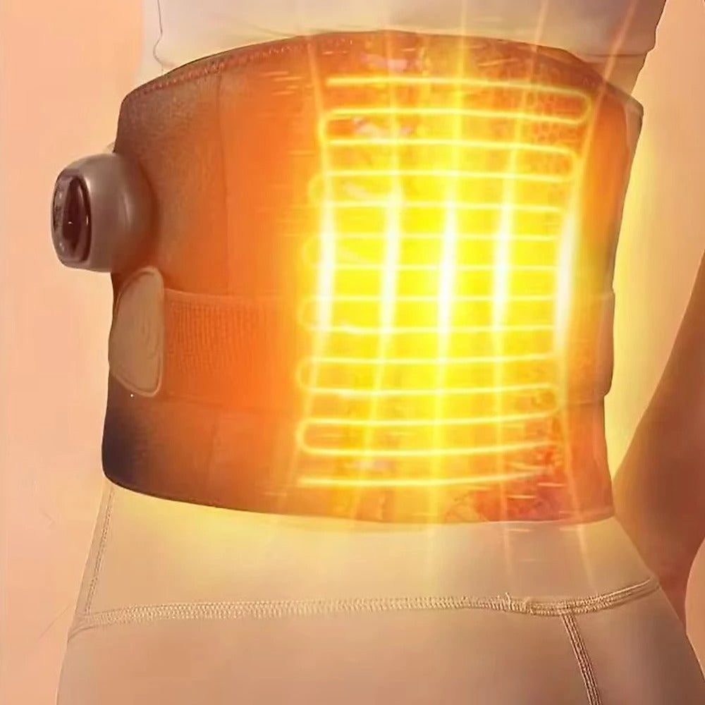 Heating Pad and Warming Waist Belt with Back Massage Infrared Heat and Digital Controller - Image 3