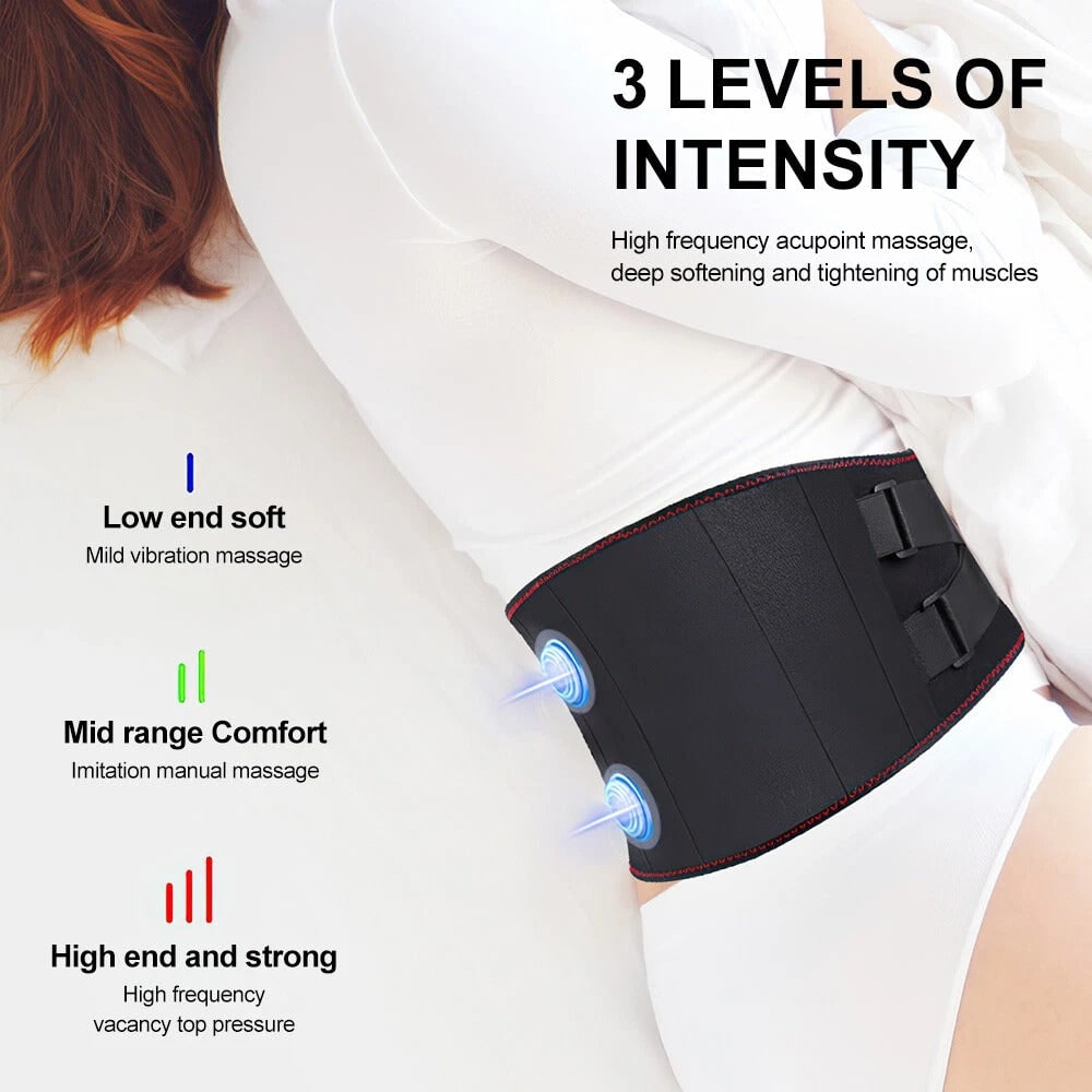 Heating Pad and Warming Waist Belt with Back Massage Infrared Heat and Digital Controller - Image 5