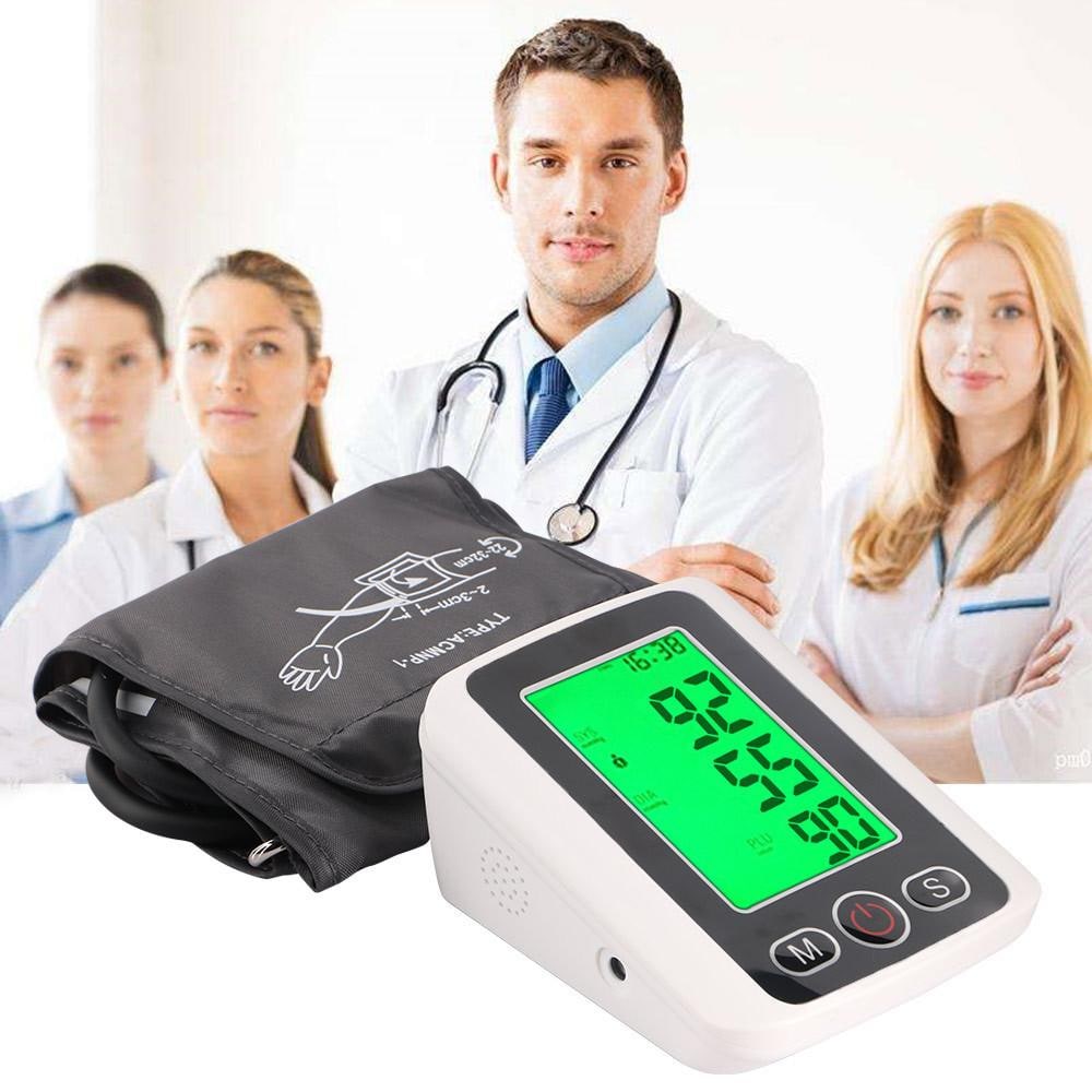 Home Automatic Blood Pressure Monitor with Large Lcd Screen and Upper Arm Cuff - Image 5