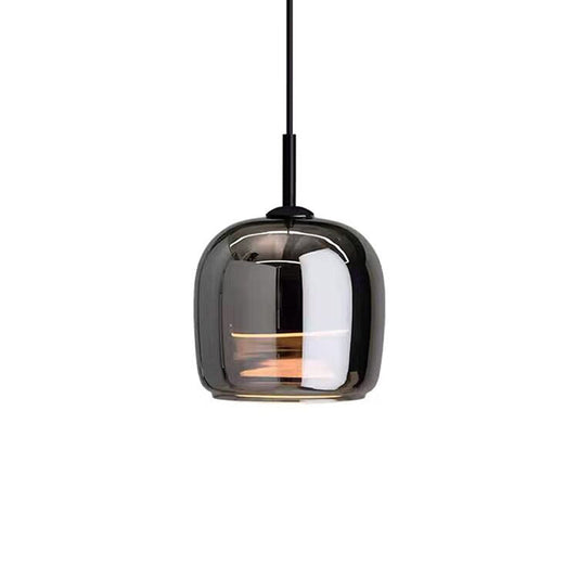 Contemporary Black Accent Pendant Ceiling Light