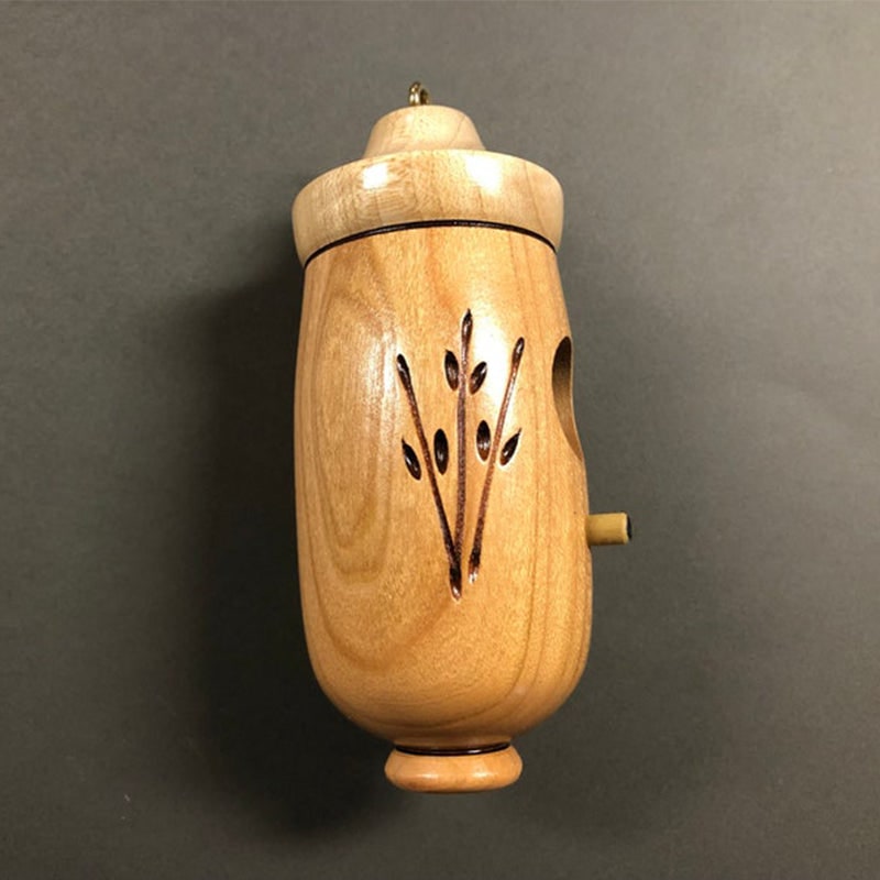 Hummingbird House Wooden Nesting Box Mini Carved Hanging Garden Outdoor - Image 3