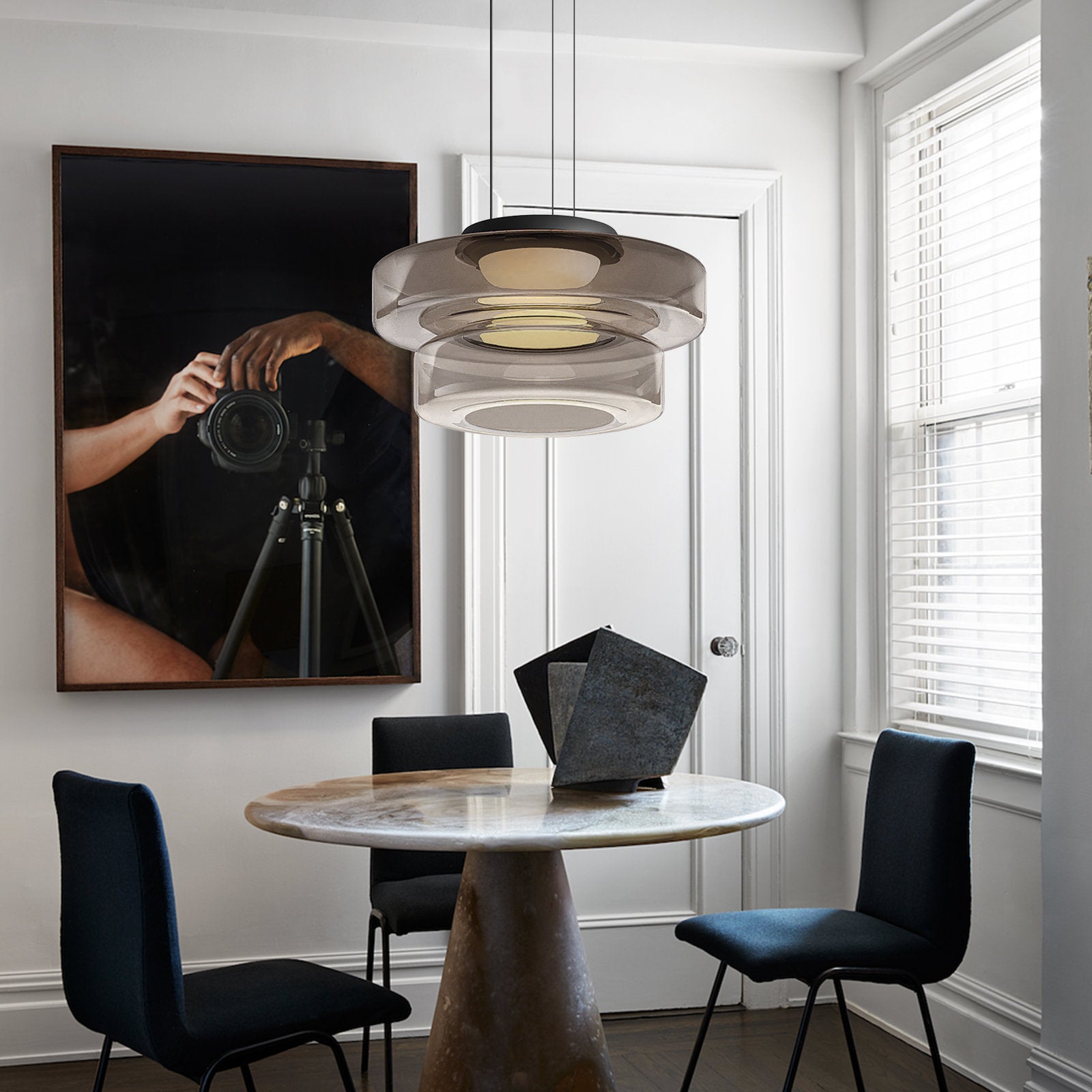 Contemporary Halo Design Ceiling Pendant for Home Interiors