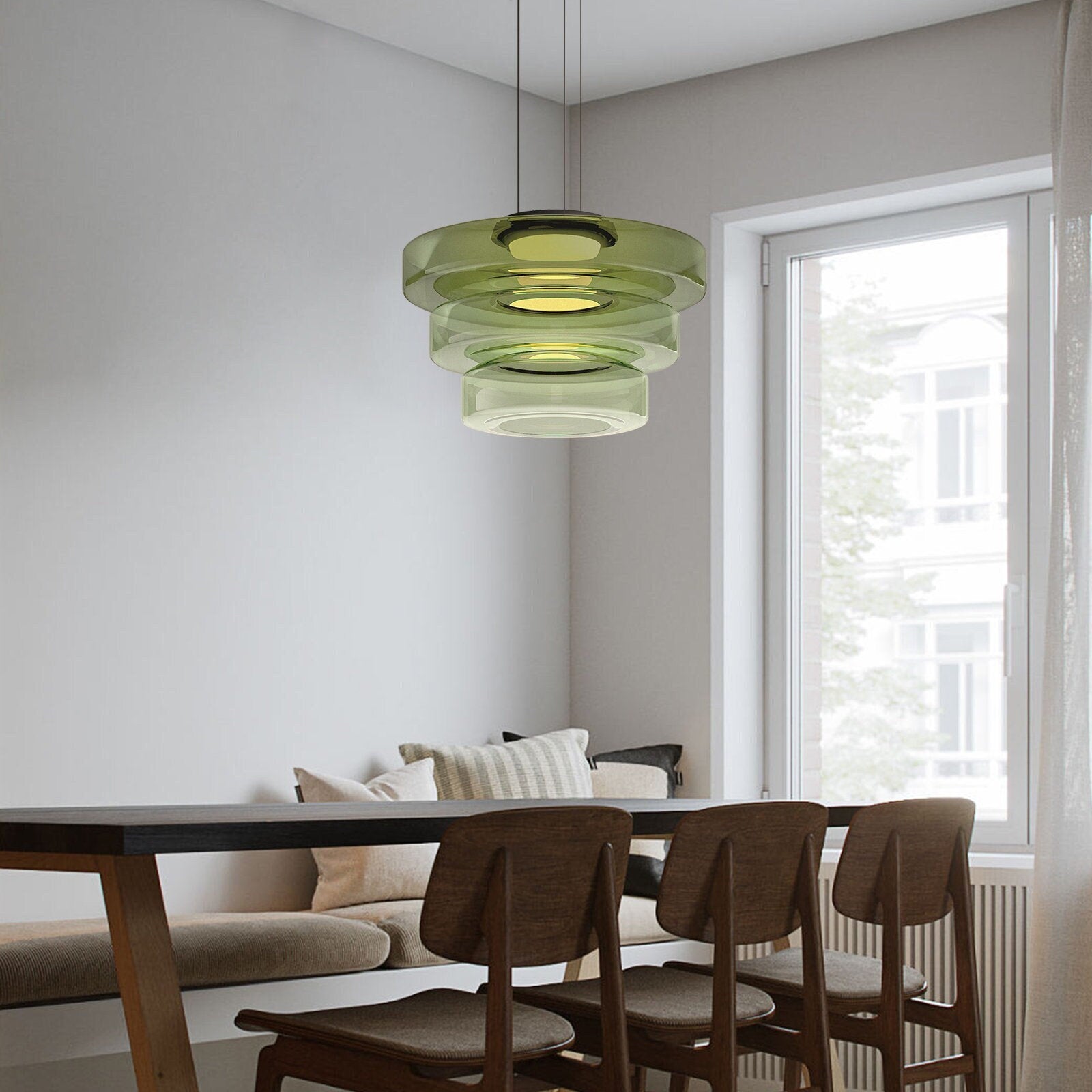 Contemporary Halo Design Ceiling Pendant for Home Interiors