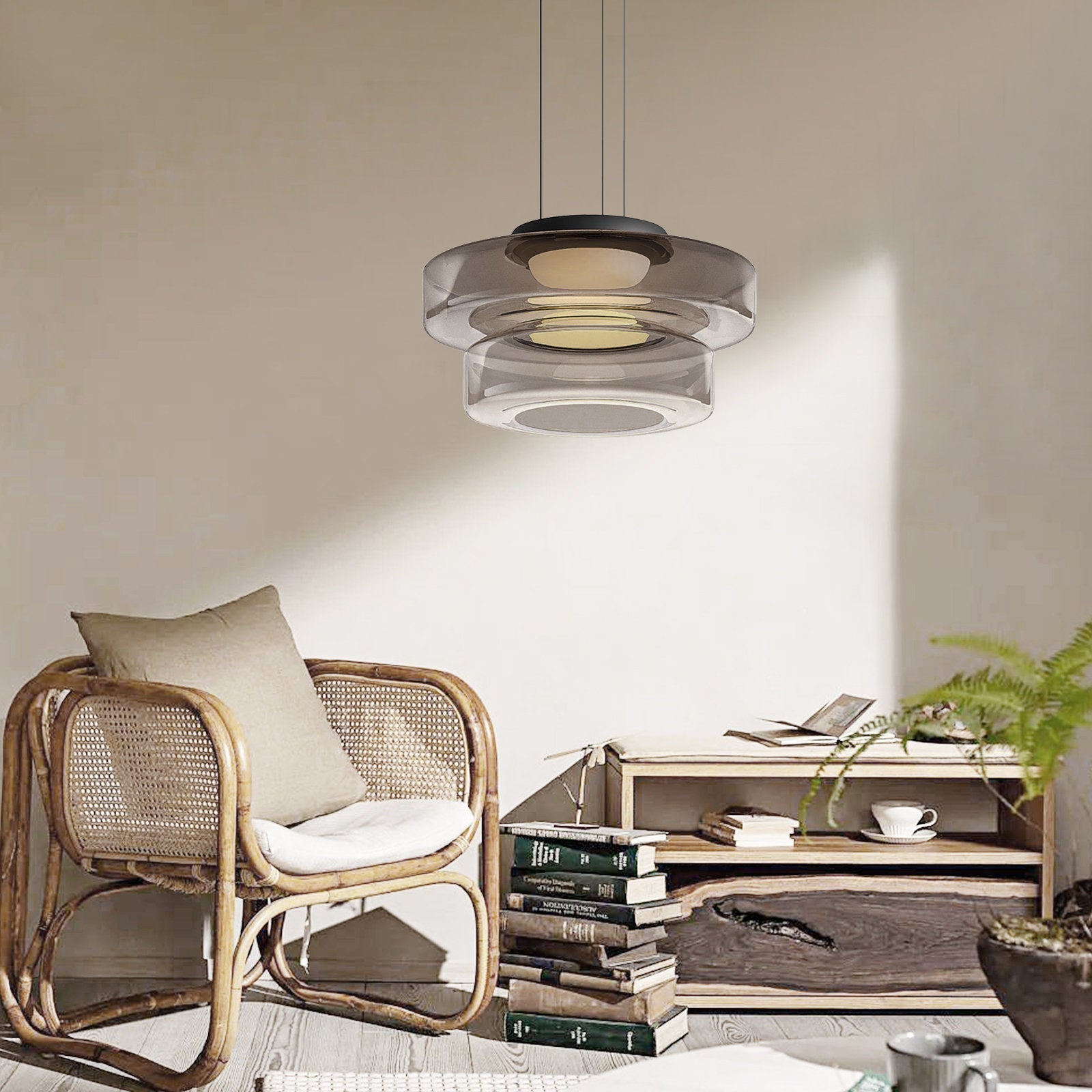 Contemporary Halo Design Ceiling Pendant for Home Interiors