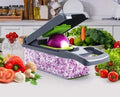 4-in-1 Vegetable Chopper with Slicer and Grater
