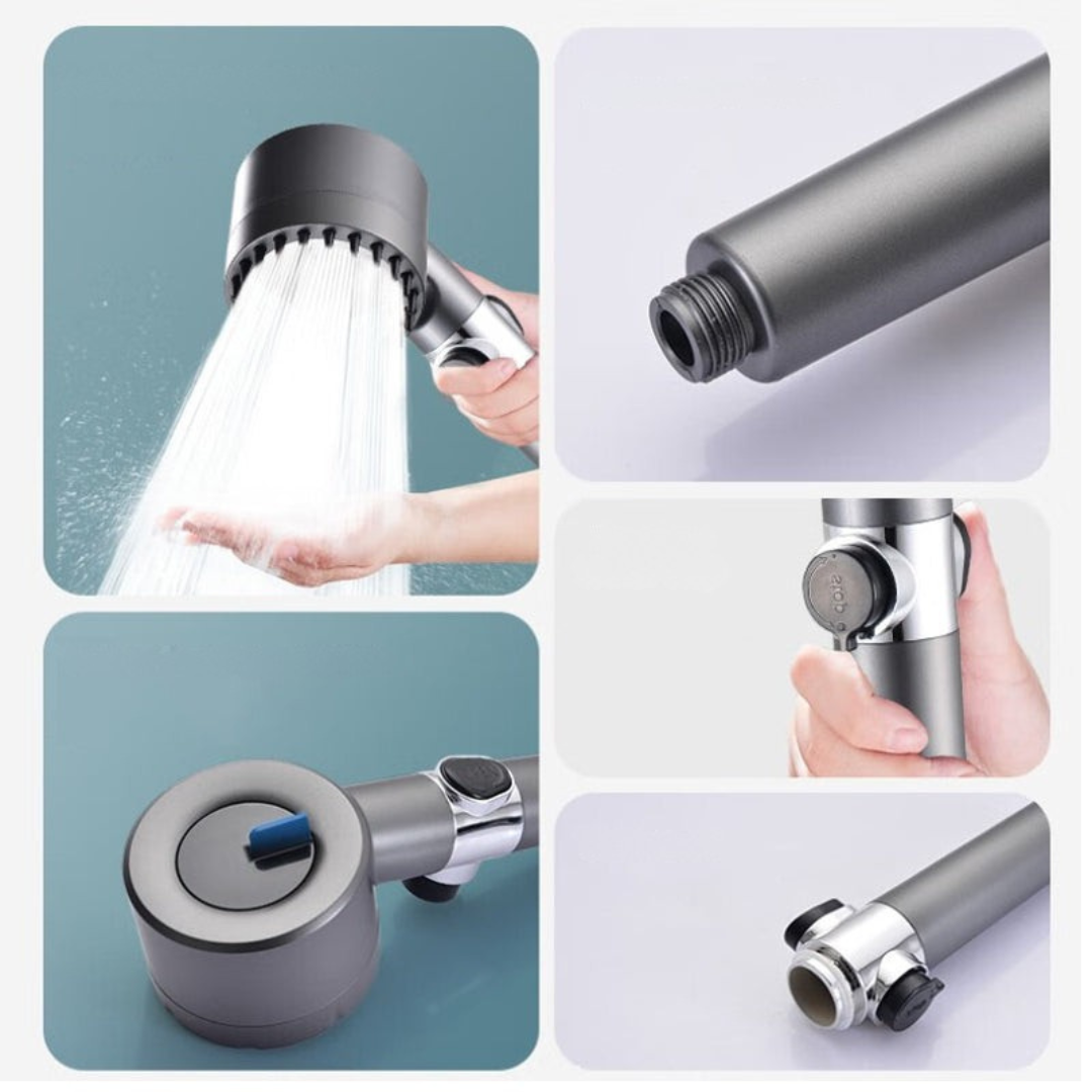 High Pressure Shower Head 9-Stage Filtered Handheld Shower