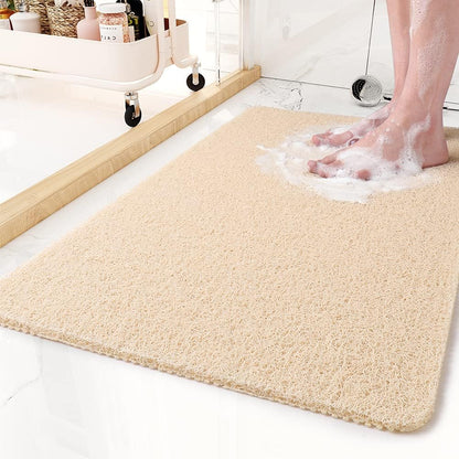 Anti-Slip Shower Mat Quick-Drain Bathroom Floor Mat