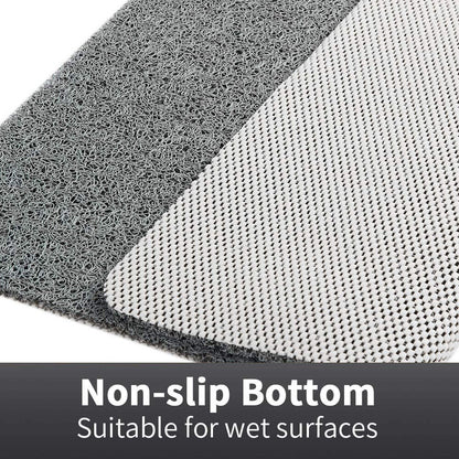 Anti-Slip Shower Mat Quick-Drain Bathroom Floor Mat