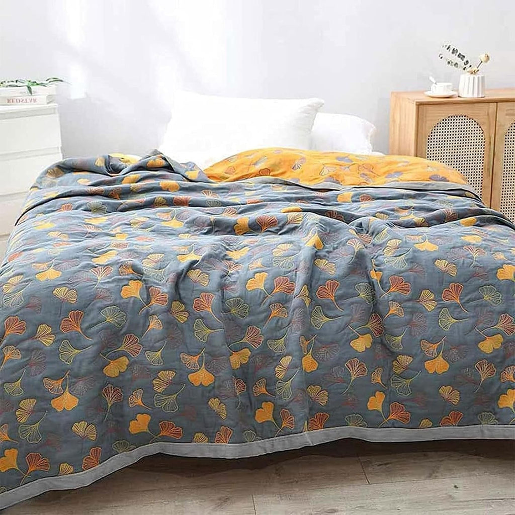 Decorative Nature‑Inspired Throw Blanket for Home