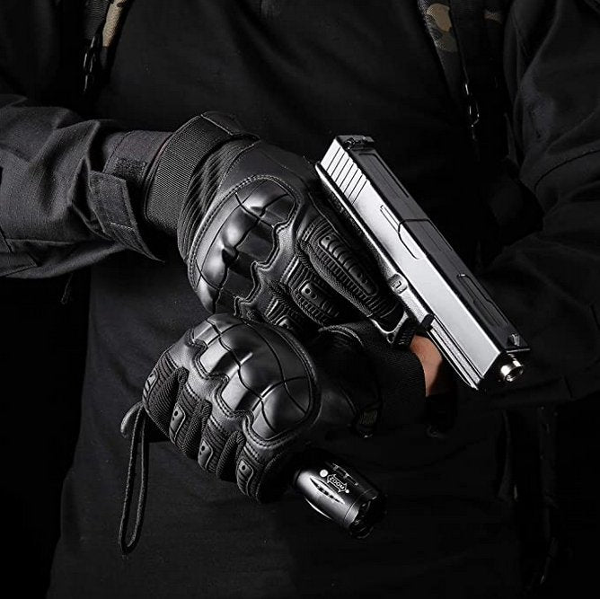 Men’s Tactical Gloves Durable Anti-Slip Protective Design