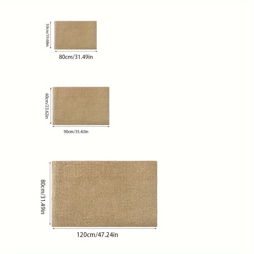 Indoor Doormat for Entryway with Absorbent Woven Texture and Non-Slip Backing Front Door Rug - Image 12