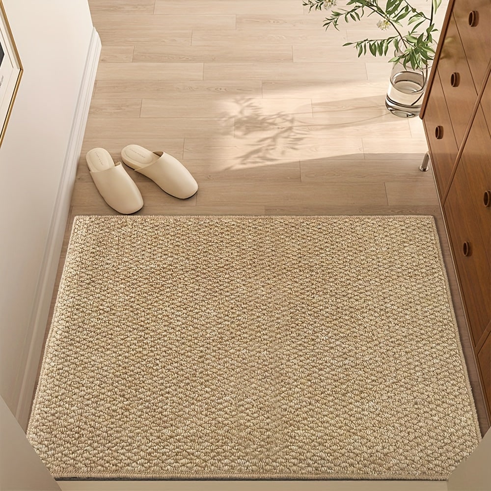 Indoor Doormat for Entryway with Absorbent Woven Texture and Non-Slip Backing Front Door Rug - Image 2