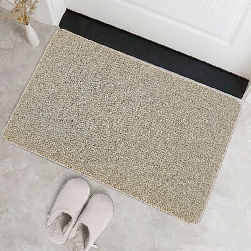 Indoor Doormat with Textured Woven Surface and Rounded Corners for Entryway Rugs - Image 3