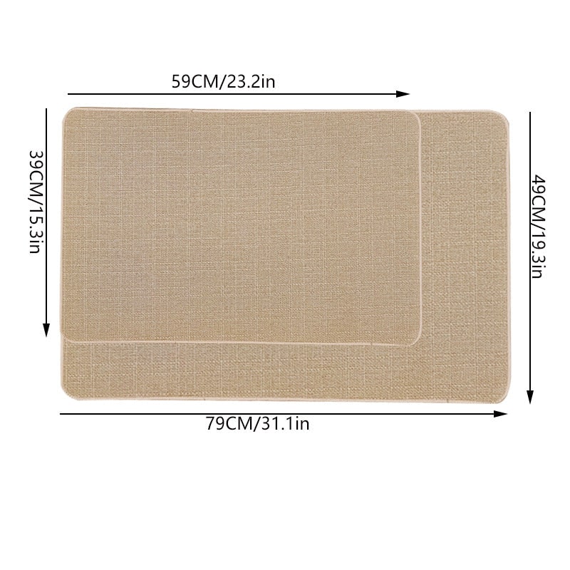 Indoor Doormat with Textured Woven Surface and Rounded Corners for Entryway Rugs - Image 5
