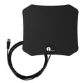 Indoor TV Antenna Digital Hdtv Flat Coaxial Cable Wall Mount Stick - Image 1