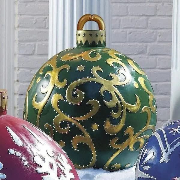 Inflatable Decorations Giant Ornament Ball for Outdoor Holiday Displays - Image 17