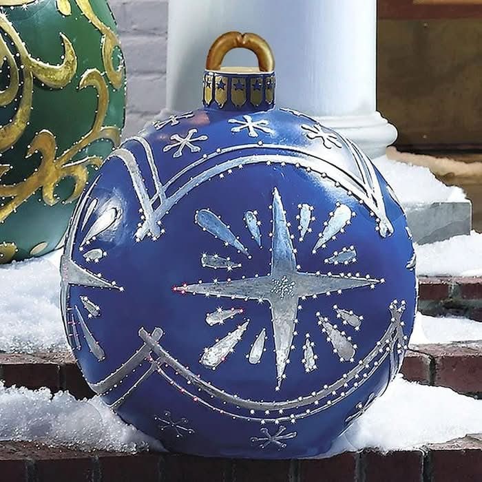 Inflatable Decorations Giant Ornament Ball for Outdoor Holiday Displays - Image 21