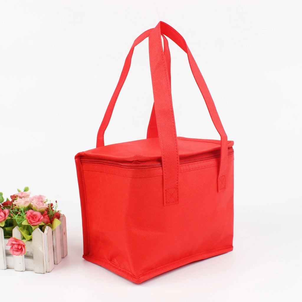Insulated Lunch Bag Cooler with Thermal Box Zippered Tote Carrier with Dual Handles - Image 4