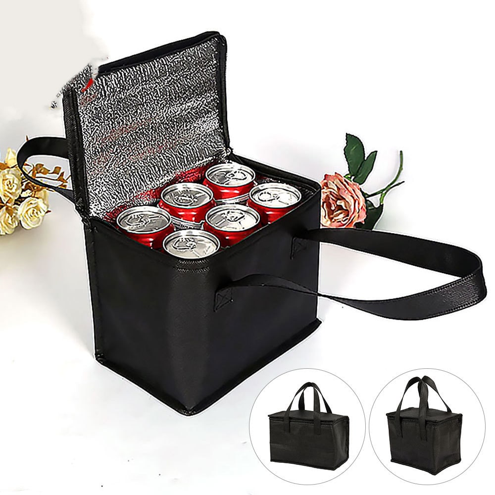 Insulated Lunch Bag Cooler with Thermal Box Zippered Tote Carrier with Dual Handles - Image 6
