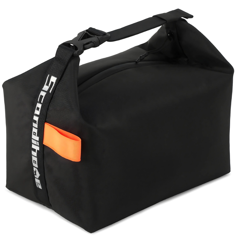 Insulated Lunch Bag Portable Roll Top Ripstop Waterproof Buckle Travel For Work - Image 4
