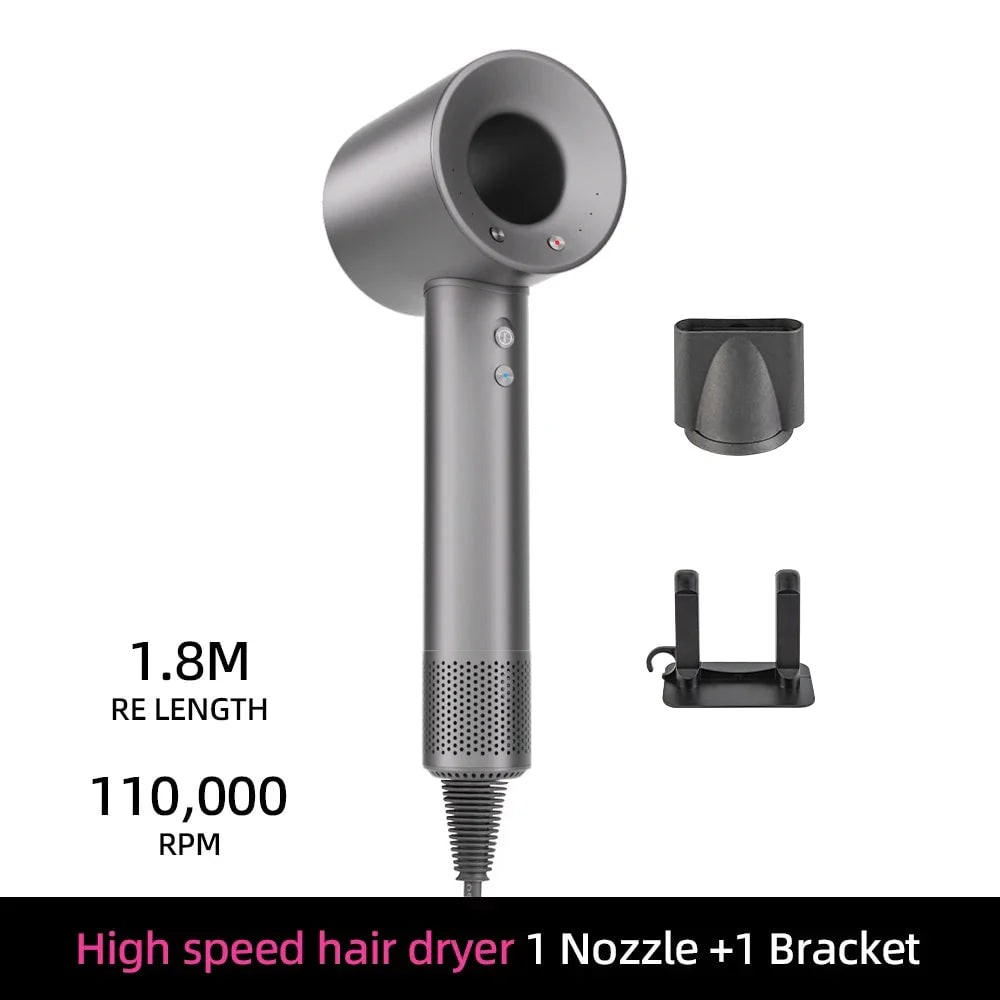 Ionic High Speed Hair Dryer with Magnetic and Wall Mount Diffuser - Image 9