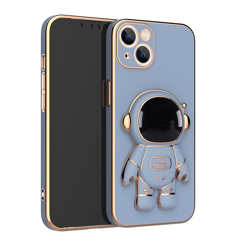Iphone Case with Strap and Wallet 3D Astronaut Design with Kickstand Luxury - Image 4