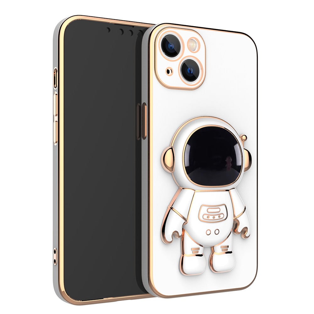 Iphone Case with Strap and Wallet 3D Astronaut Design with Kickstand Luxury - Image 6