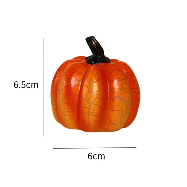 Jack O Lantern Pumpkin LED Lights with Battery Operated Mini Halloween Decorations - Image 3