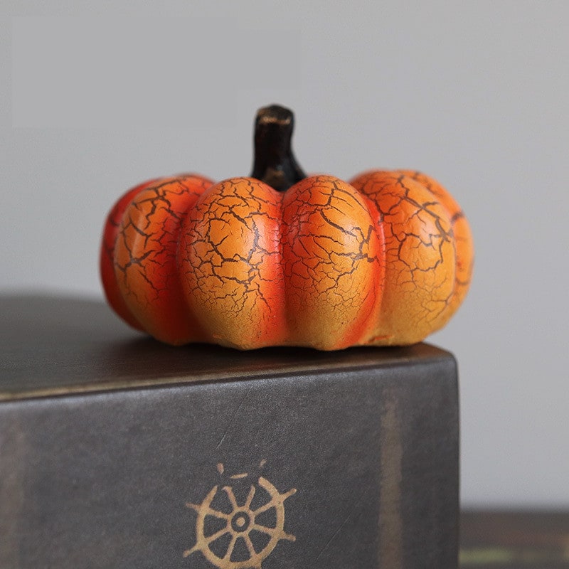 Jack O Lantern Pumpkin LED Lights with Battery Operated Mini Halloween Decorations - Image 8