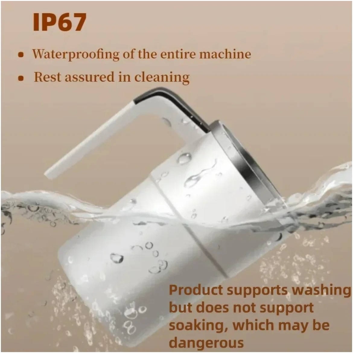 Keep Hot Coffee Self Stirring Travel Mug with Magnetic Mixer and Temperature Display Rechargeable - Image 5