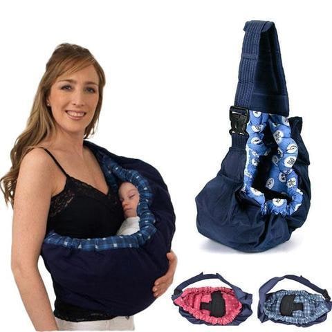 Kids' Baby Carrier Infant Sling Wrap with Padded Shoulder Strap and Adjustable Buckle Closure - Image 1