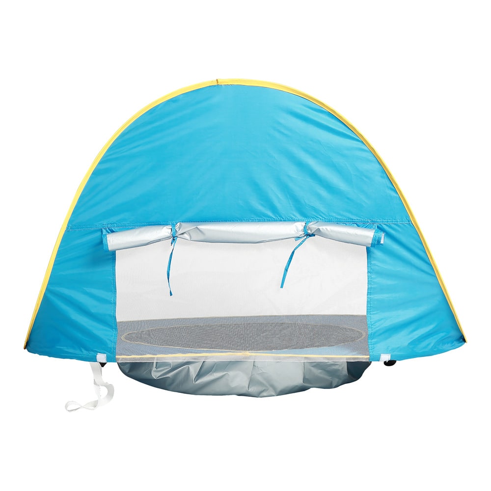 Kids' Beach Tent with Pop Up Sun Shade for Waterproof Dome Shelter with Built-In Pool - Image 14