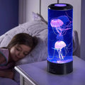 Kids' Color-Changing Jellyfish Lighting Lamp with LED Night Light and Flowing Tentacles Up - Image 1