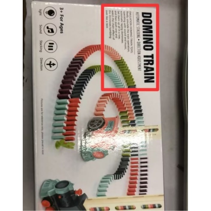 Kids' Domino Train Toy Game with Automatic Dispenser Electric Steam Locomotive Mexican Dominoes Set - Image 6