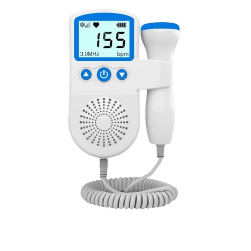 Kids' Fetal Doppler Pregnancy Monitor at Home with Backlit Lcd Display and Handheld Probe - Image 3