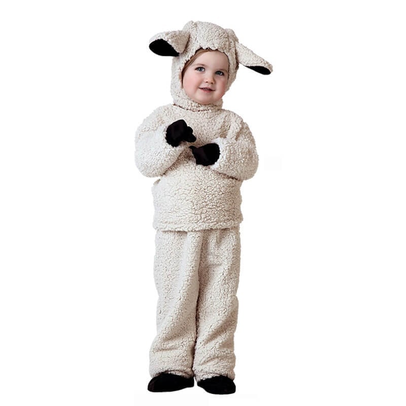 Kids' Halloween Animal Costume Plush Dinosaur Vampire Dress Up with Hood - Image 3
