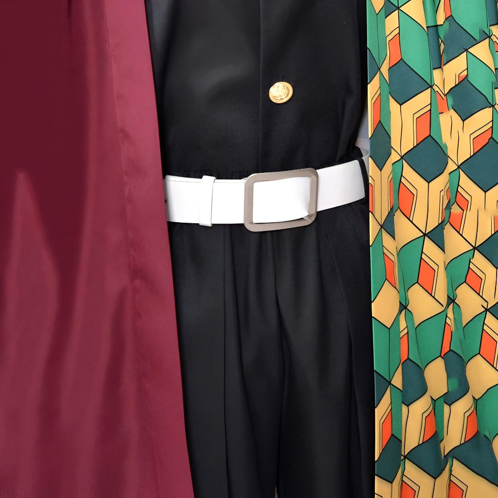 Kids' Halloween Anime Cosplay Costume with Haori Jacket and Character for Party - Image 7