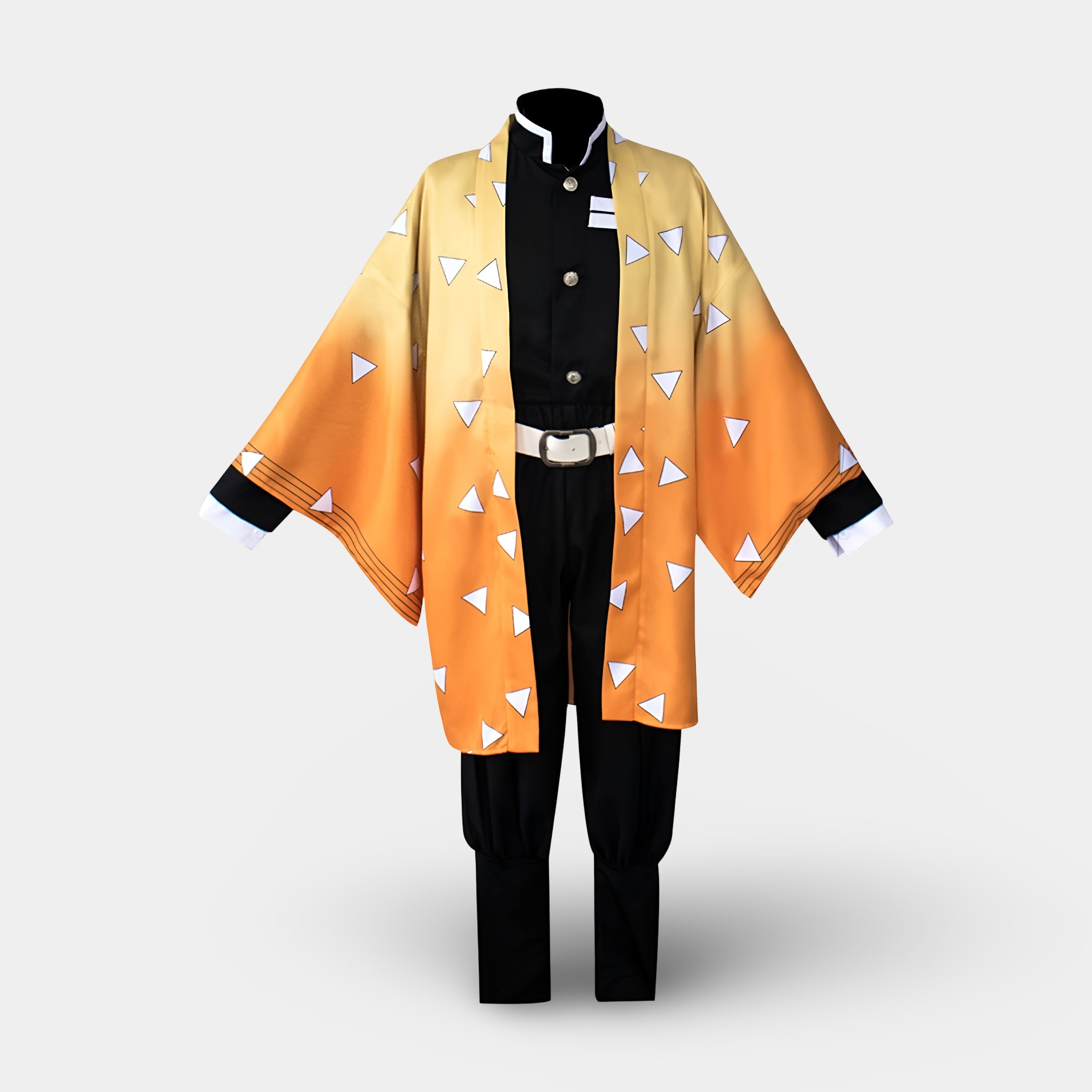 Kids' Halloween Anime Cosplay Costume with Haori Jacket and Fox for Character Party Dress-Up - Image 5