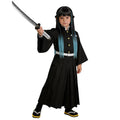Kids' Halloween Anime Cosplay Costume with High Collar Jacket Wide-Leg Pants and Gold Buttons - Image 2
