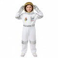 Kids' Halloween Astronaut Costume Suit with Helmet and Gloves for Space Explorer Role Play - Image 1