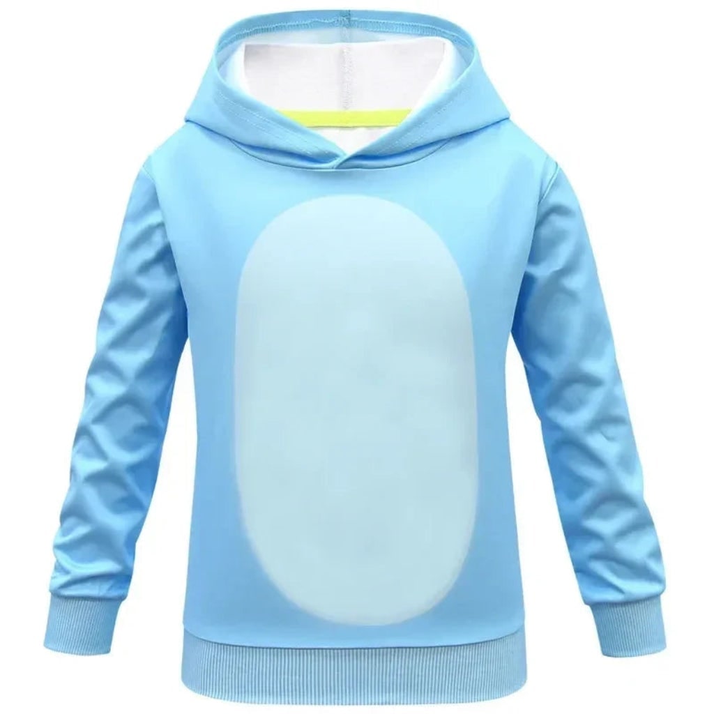 Kids' Halloween Character Costume with Mask Hoodie and Pants Set for Dress Up Party - Image 4