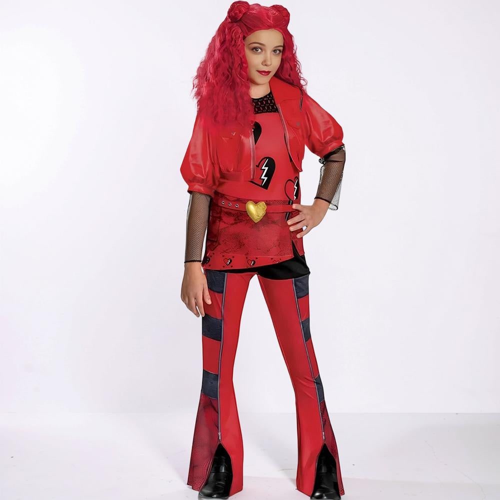 Kids' Halloween Cosplay Costume with Jacket and Accessories for Party and Dress-Up - Image 2