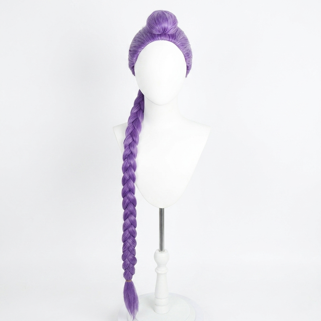 Kids' Halloween Cosplay Wig Costume for Dress Up Party Events and Character Inspired Looks - Image 1