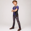 Kids' Halloween Costume Witch Character and Zip-Up with Printed Design Funny - Image 1